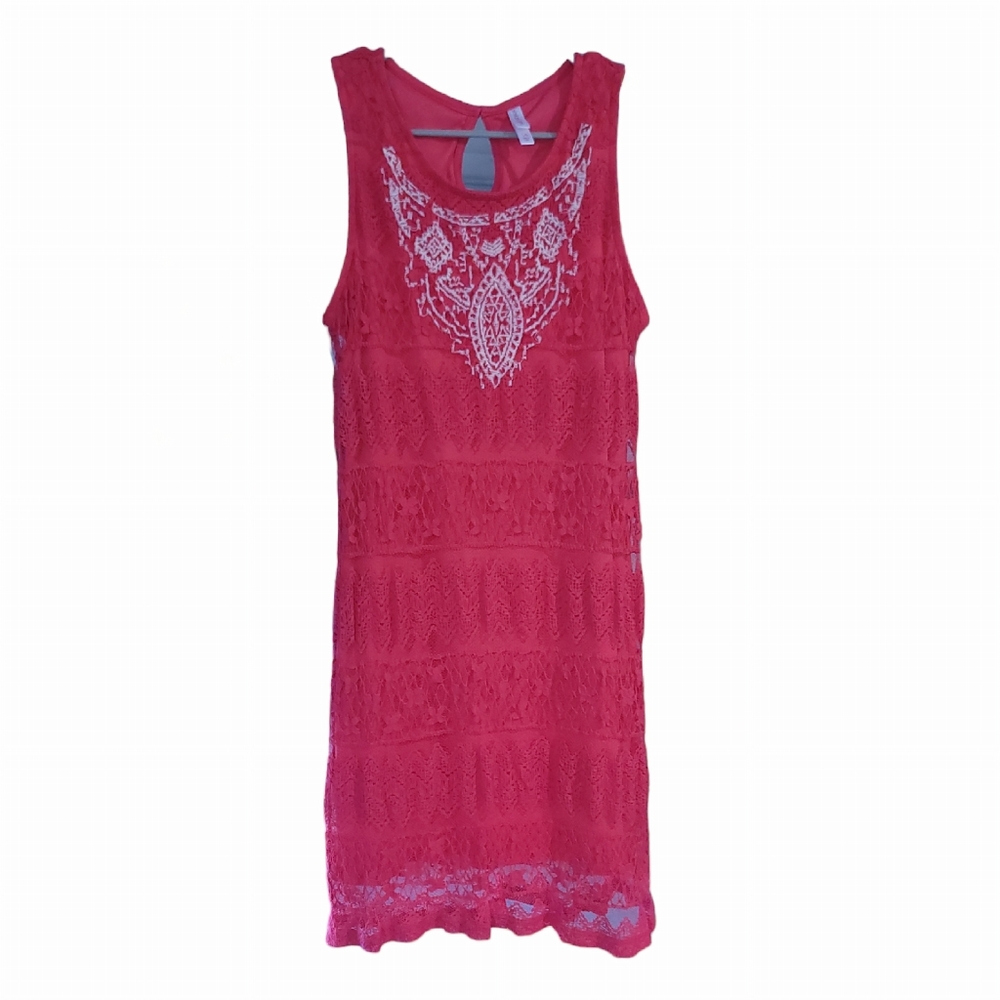 Dress. Lace Pink